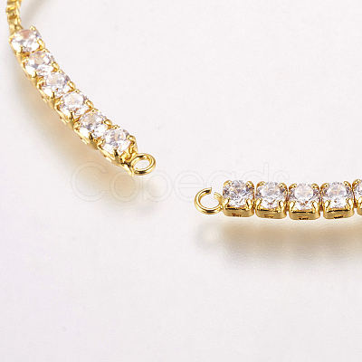 Brass Chain Bracelet Making X-MAK-P007-04-03G-1