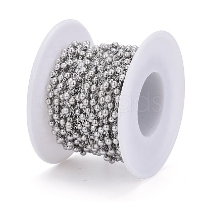 Tarnish Resistant 304 Stainless Steel Cable Chains CHS-M001-05P-1