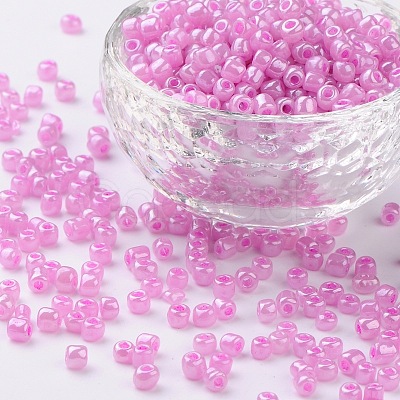 6/0 Glass Seed Beads SEED-US0003-4mm-155-1