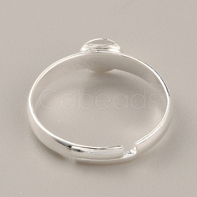 Adjustable Brass Finger Rings Components KK-WH0054-22B-S-1