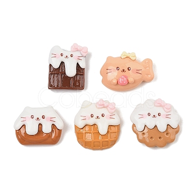 Opaque Cartoon Resin Cabochons X-CRES-R456-12A-1