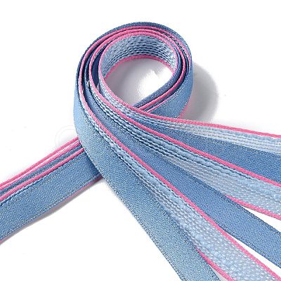 18 Yards 6 Styles Polyester Ribbon SRIB-Q022-C04-1