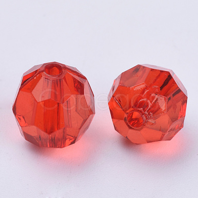 Transparent Acrylic Beads TACR-Q257-10mm-V12-1