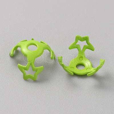 Hollow Acrylic Beads Caps DIY-WH20002-29J-1