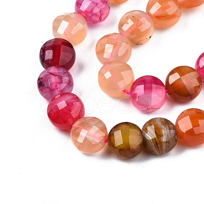 Natural Agate Beads Strands X-G-N326-100A-04-1