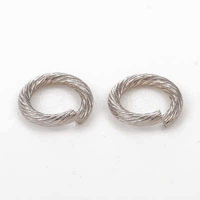 Tarnish Resistant 304 Stainless Steel Open Jump Rings STAS-G224-23P-04-1