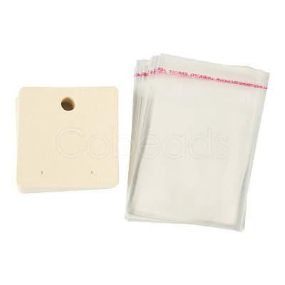 20Pcs Paper Earring Display Cards CDIS-TADJ0002-01E-1