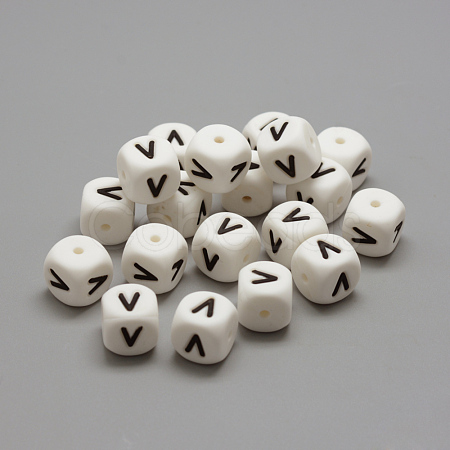 Food Grade Eco-Friendly Silicone Beads X-SIL-R001-V-1