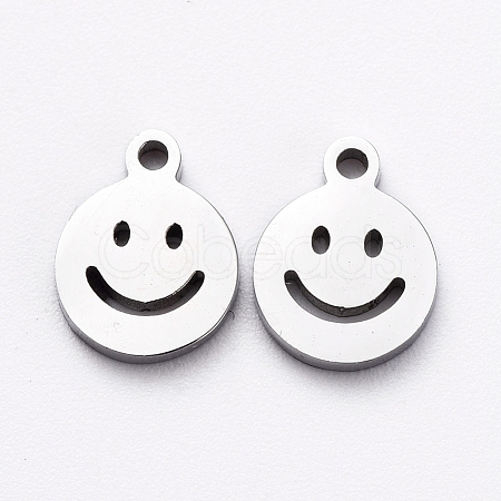 Non-Tarnish 304 Stainless Steel Charms X-STAS-G215-03P-1