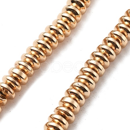Electroplated Synthetic Non-magnetic Hematite Beads Strands G-M095-C01-02KCG-1
