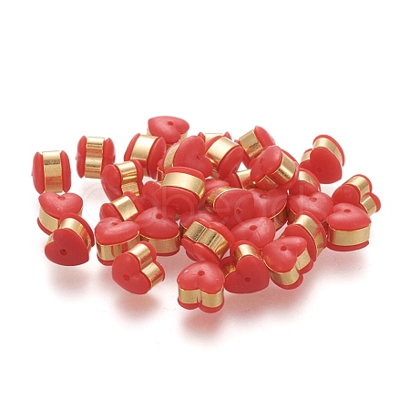 Eco-Friendly Plastic Ear Nuts STAS-K203-04C-G-1