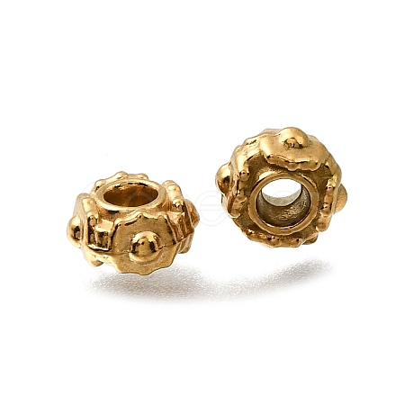 304 Stainless Steel Beads STAS-L315-063H-G-1