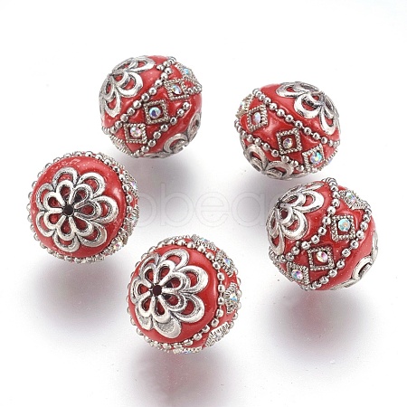 Handmade Indonesia Beads IPDL-E010-20N-1