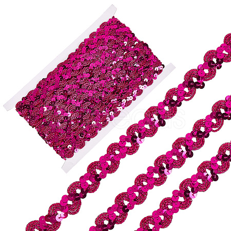 Polyester Paillette Beads OCOR-WH20004-06I-1