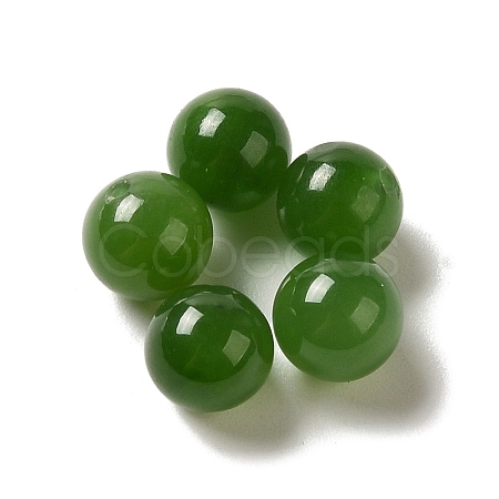 Natural Nephrite Jade/Hetian Jade Beads G-NH0001-08A-1