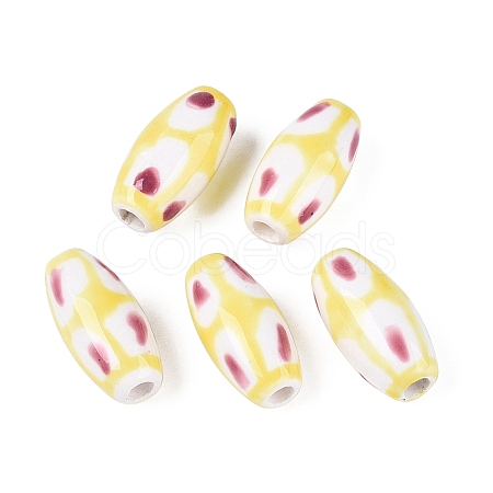 Handmade Porcelain Beads PORC-N012-07A-1