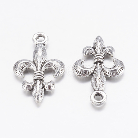 Tibetan Style Alloy Metal Fleur De Lis Pendants LS-EA8747Y-1