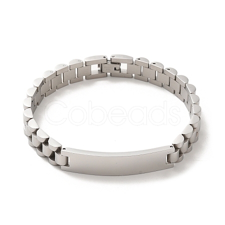 Non-Tarnish 304 Stainless Steel Bracelets BJEW-I129-I-P-1