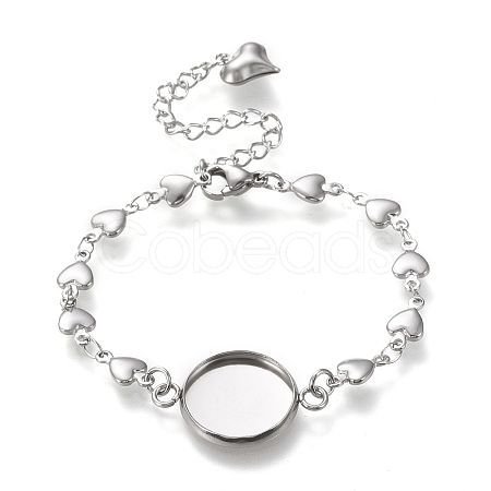 Tarnish Resistant 304 Stainless Steel Bracelet Making STAS-L248-009P-B-1