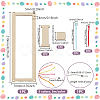 Wood Yarn Knitting Loom for Beginner DIY-GA0007-36-2