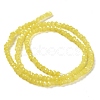 Baking Paint Imitation Jade Glass Bead Strands DGLA-A034-J2MM-A24-5