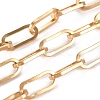 3.28 Feet 304 Stainless Steel Paperclip Chains X-CHS-L022-05G-1