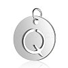 Non-Tarnish 304 Stainless Steel Charms STAS-S105-T514S-Q-1
