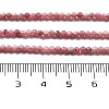 Natural Rhodonite Beads Strands G-H080-B02-02-5