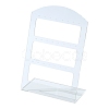 Organic Glass Earring Display Racks X-EDIS-N001-02B-3