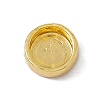 Real 18K Gold Plated Brass Enamel Beads KK-F814-04G-03-2