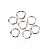 Tarnish Resistant 304 Stainless Steel Open Jump Rings STAS-E147-39P-5mm-1