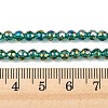 Electroplate Transparent Glass Beads EGLA-B013-02A-AB08-4
