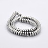 Grade AAA Non-magnetic Synthetic Hematite Rondelle Beads Strands G-M080-02-2