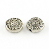 Tibetan Style Alloy Beads X-TIBEB-9528-AS-RS-1