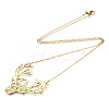 201 Stainless Steel Pendant Necklaces NJEW-T009-JN093-2-40-2