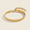 304 Stainless Steel Cuban Link Chain Bracelets for Women LS-TJ2572-1