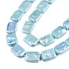 ABS Plastic Imitation Pearl Beads Strands KY-N015-07-A03-3