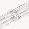 3.28 Feet Brass Cable Chains X-CHC-S003-07P-1