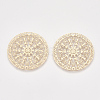 Brass Filigree Joiners Links KKC-T001-06KC-1