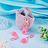 3Pcs Resin Tortoise Pendant Decorations HJEW-TA0001-39E-5