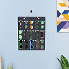 15-Slot Polyester Felt Sunglasses Organizer Storage Holder Stands AJEW-WH0413-41A-4