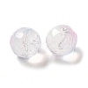 Transparent Glass Beads GLAA-A012-02B-2