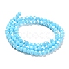 Opaque Glass Beads Stands LS-EGLA-A035-P4mm-B08-2