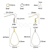 DIY Wire Wrap Earring Making Kit STAS-CJ0002-39-2