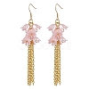 Acrylic Dangle Earrings EJEW-JE06228-02-1
