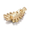 Colorful Christmas Tree Rhinestone Brooch JEWB-A004-10G-3