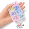 80Pcs 8 Colors Handmade Polymer Clay Charms CLAY-YW0001-74-4