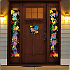 Polyester Hanging Sign for Home Office Front Door Porch Decorations HJEW-WH0023-020-6