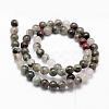 Natural African Bloodstone Beads Strands G-D840-66-8mm-2