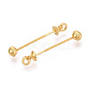 925 Sterling Silver Bead Cap Bails STER-T008-79S-2